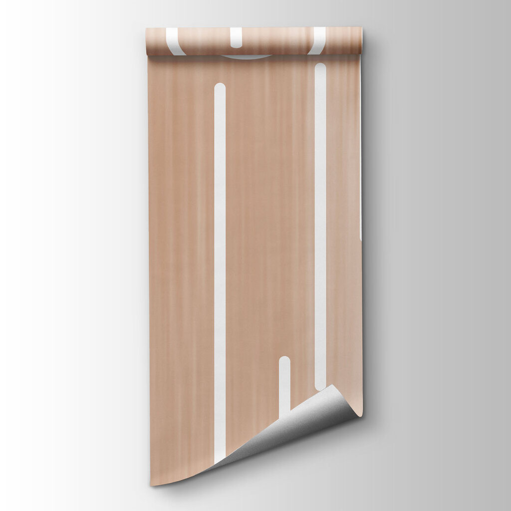White lines on a brown background White lines on a brown background