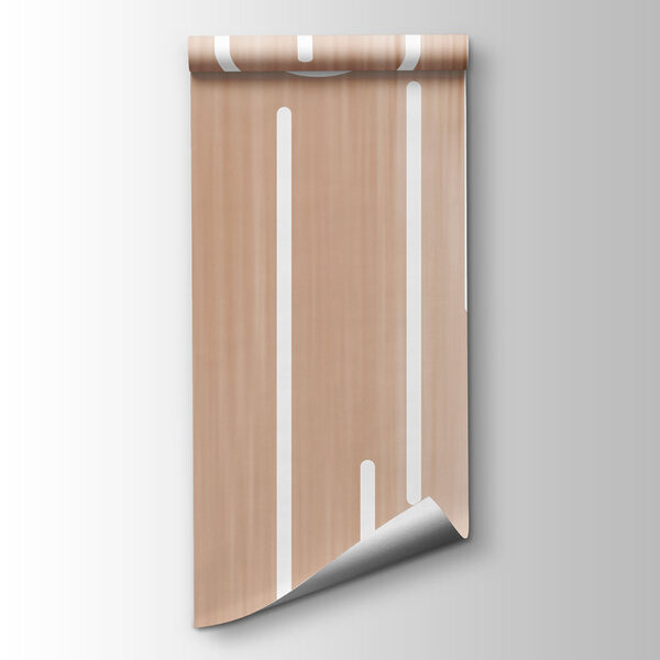 White lines on a brown background White lines on a brown background