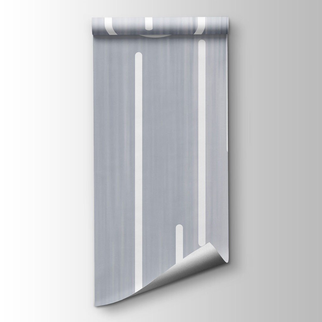 White lines on a gray background White lines on a gray background