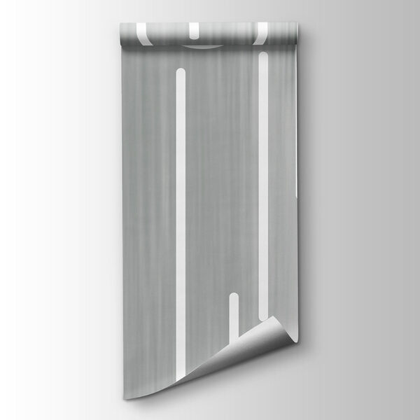 White lines on a gray background White lines on a gray background