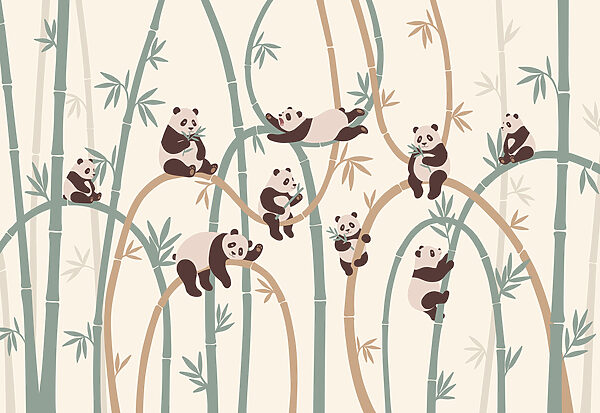Pandas on a tree Pandas on a tree