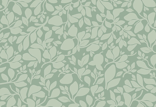 Pattern of leaves on a green background Pattern of leaves on a green background