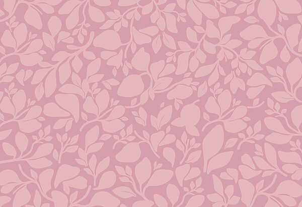 Pink pattern with leaves Pink pattern with leaves