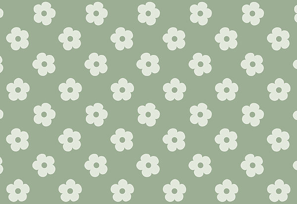 Pattern of white flowers Pattern of white flowers