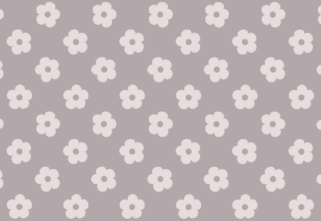 Pattern of white flowers Pattern of white flowers