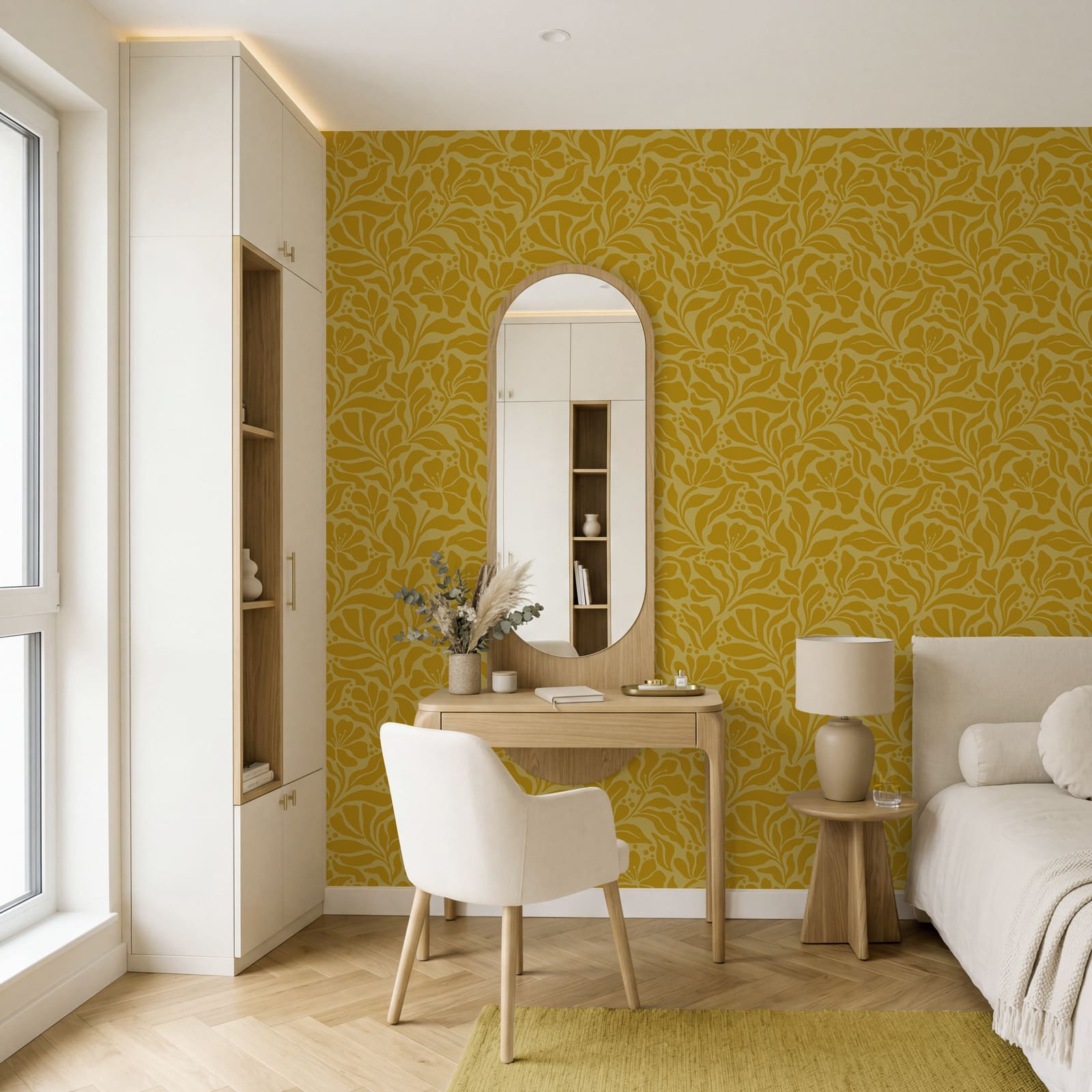 Sárga és fehér mintázat Sárga és fehér mintázat