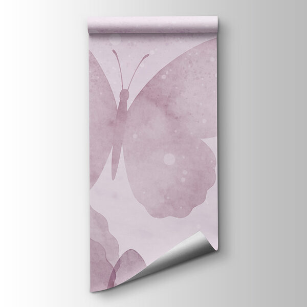 Group of butterflies on a pink background Group of butterflies on a pink background