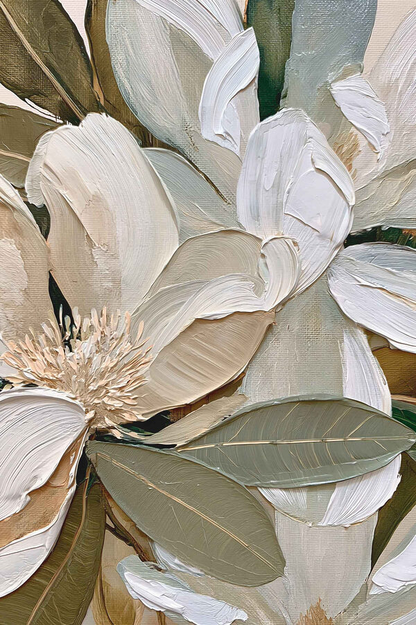 Delicate petals in soft hues