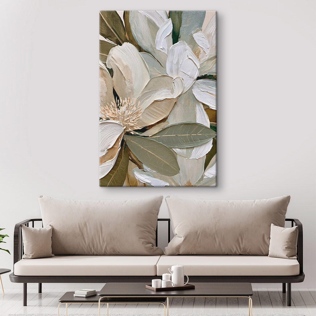 Delicate petals in soft hues