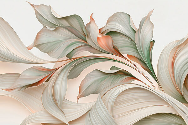 Delicate swirls of nature's palette