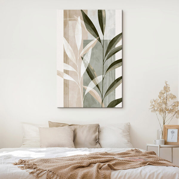 Nature-inspired abstract botanical design