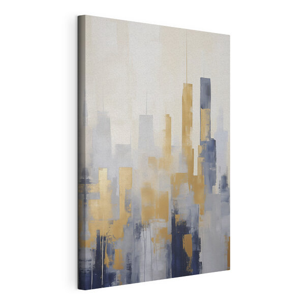 Painting of a city