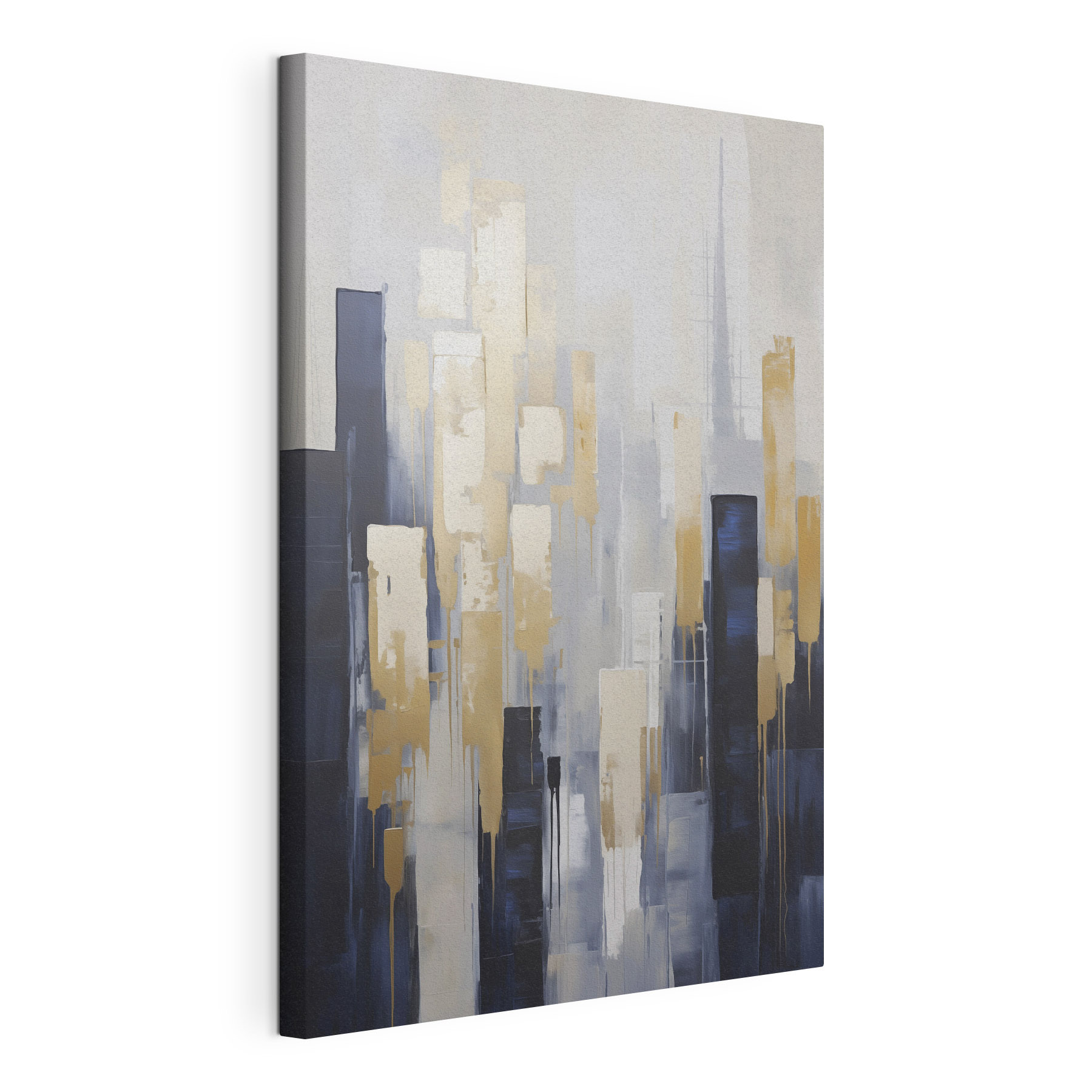 Painting of a city