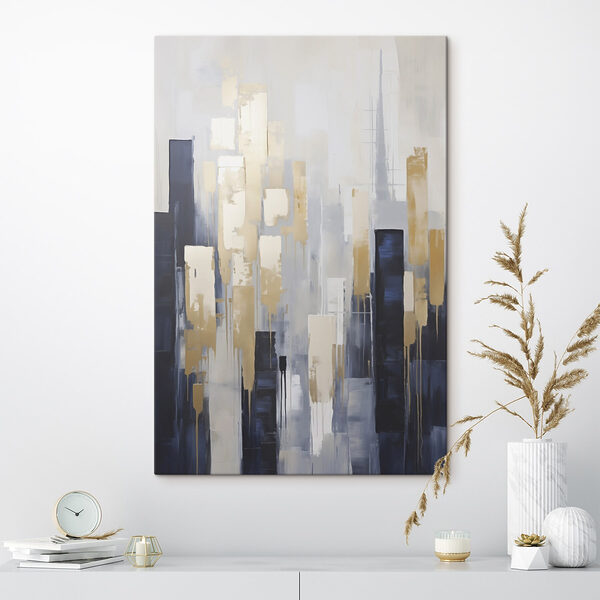 Painting of a city