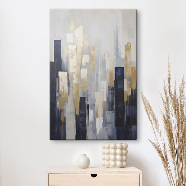 Painting of a city