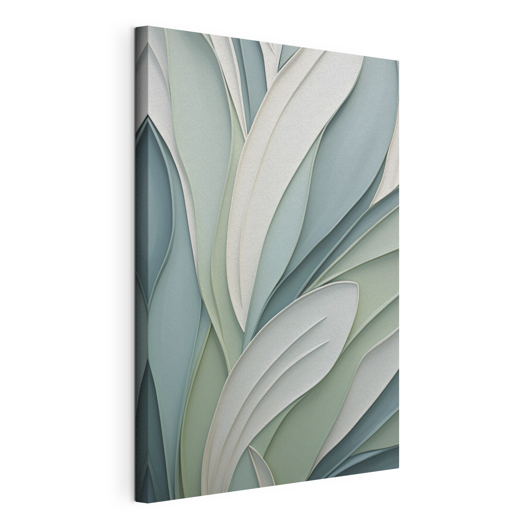 Serene waves of subtle color