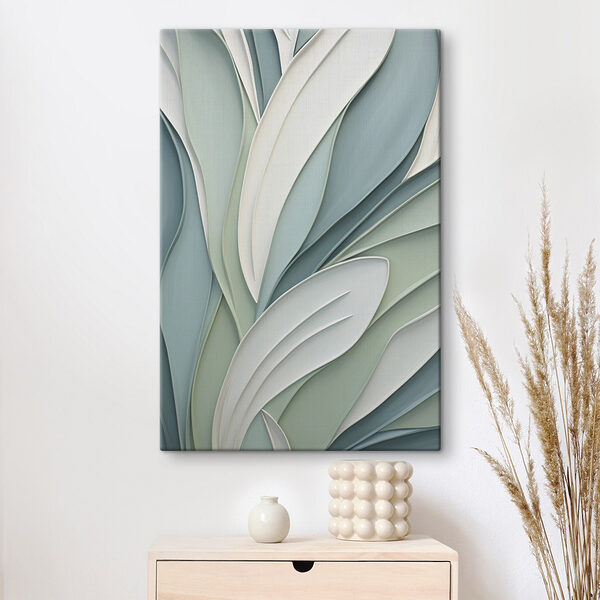 Serene waves of subtle color