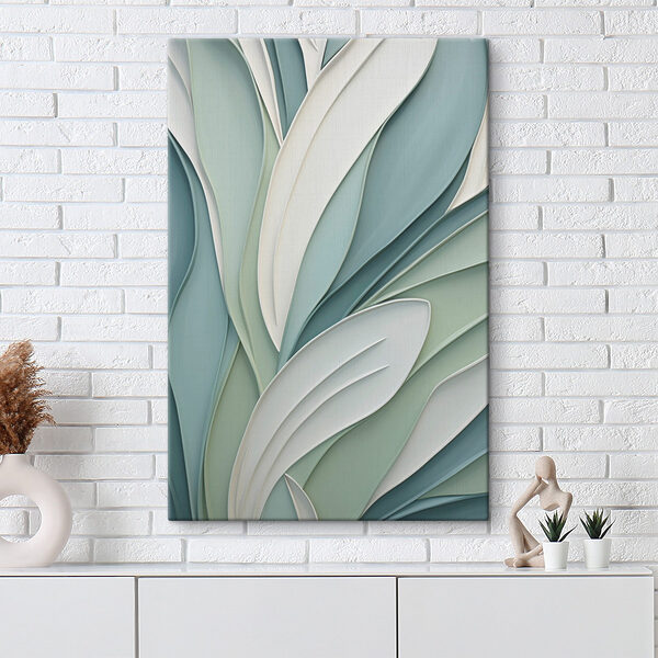 Serene waves of subtle color