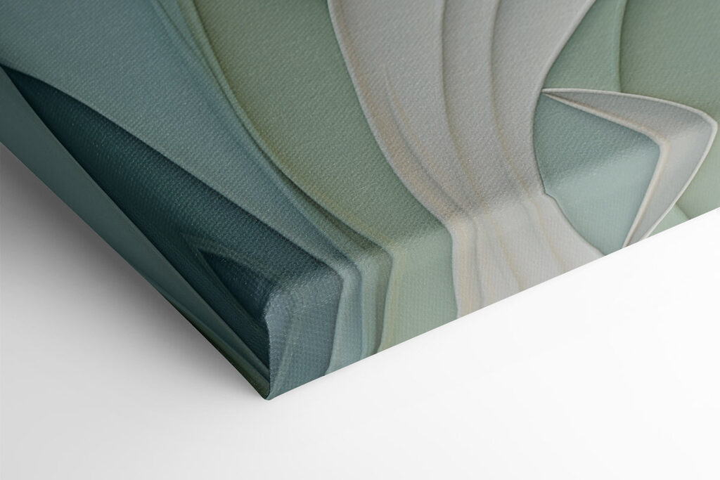 Serene waves of subtle color