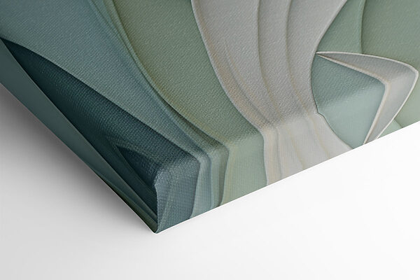 Serene waves of subtle color