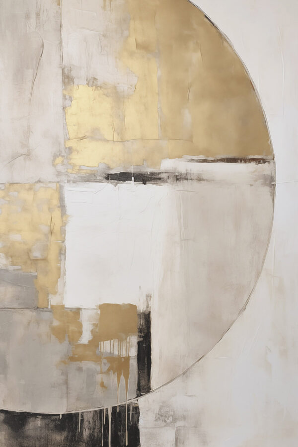 Abstract elegance in soft hues