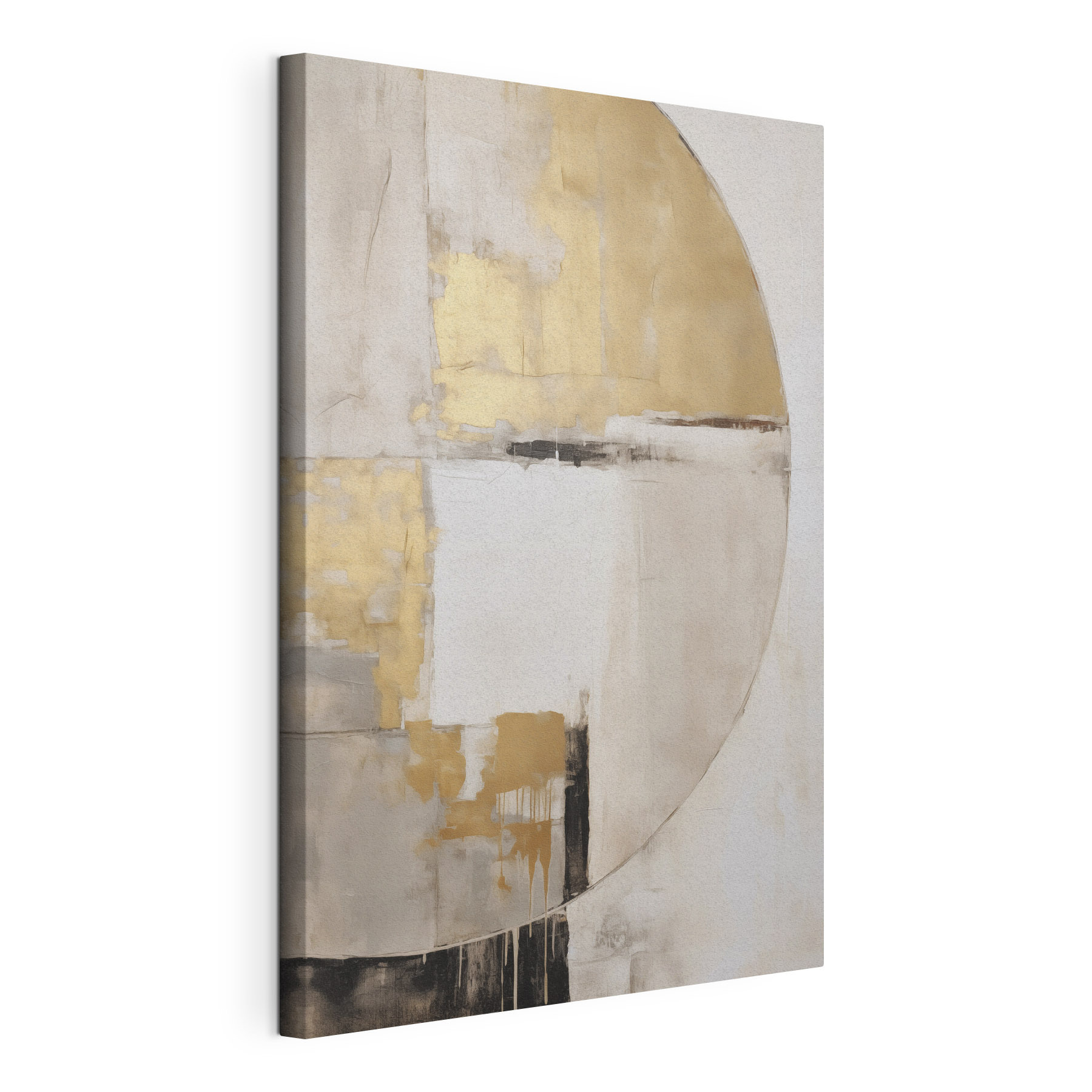 Abstract elegance in soft hues