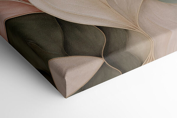 Elegant leaves in soft, muted colors Elegant leaves in soft, muted colors