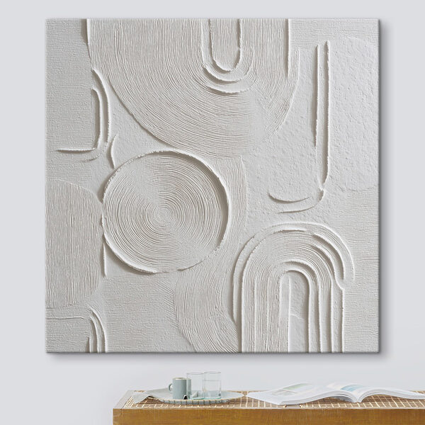 White and grey art White and grey art