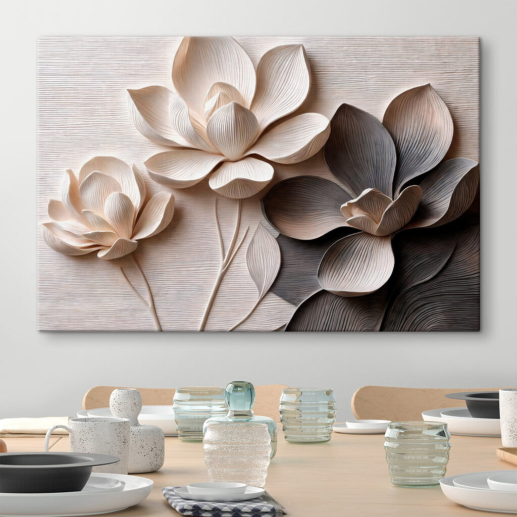 Elegant floral design in soft hues Elegant floral design in soft hues