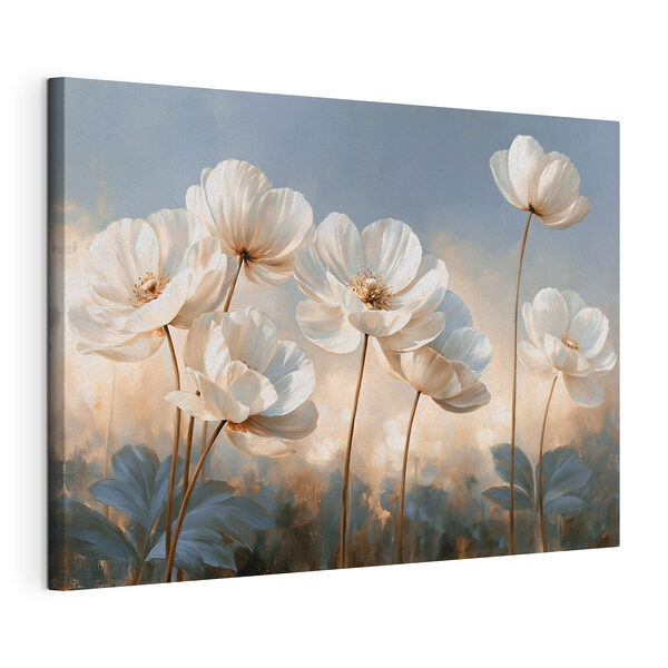 Group of white flowers