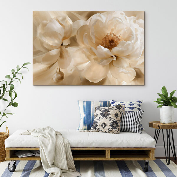 Delicate blooms in soft hues