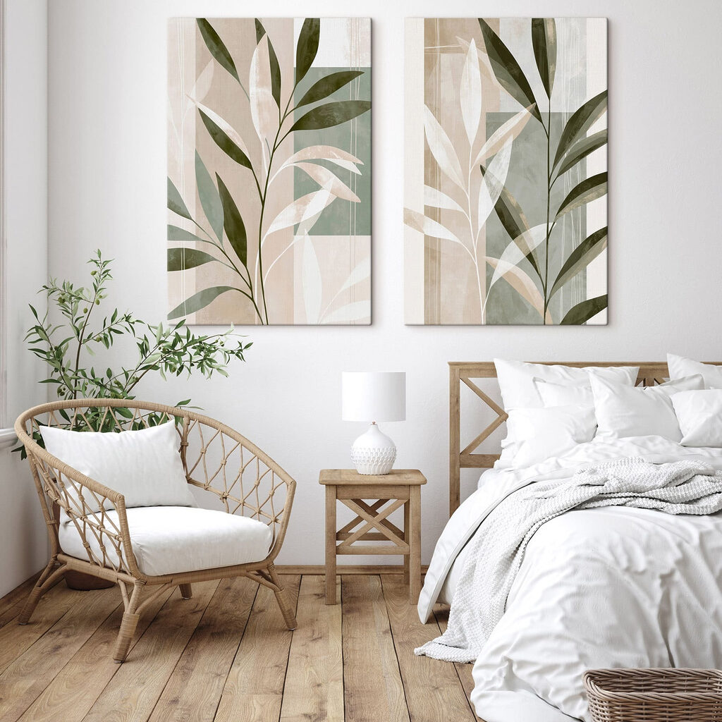 Calming botanical design for any space