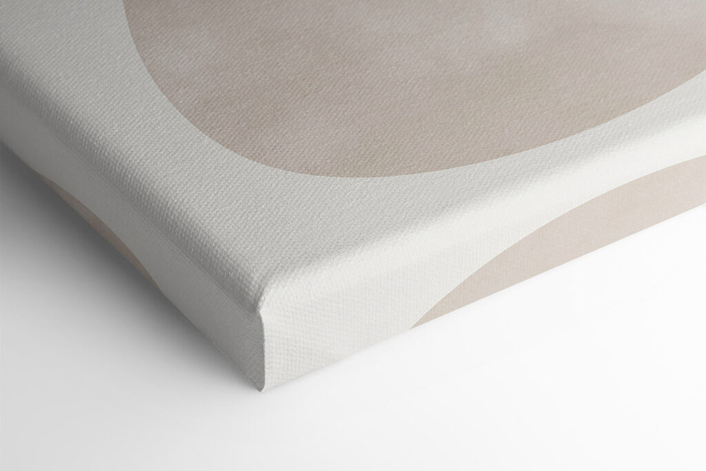 Abstract shapes in soft colors