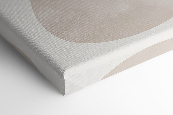 Abstract shapes in soft colors