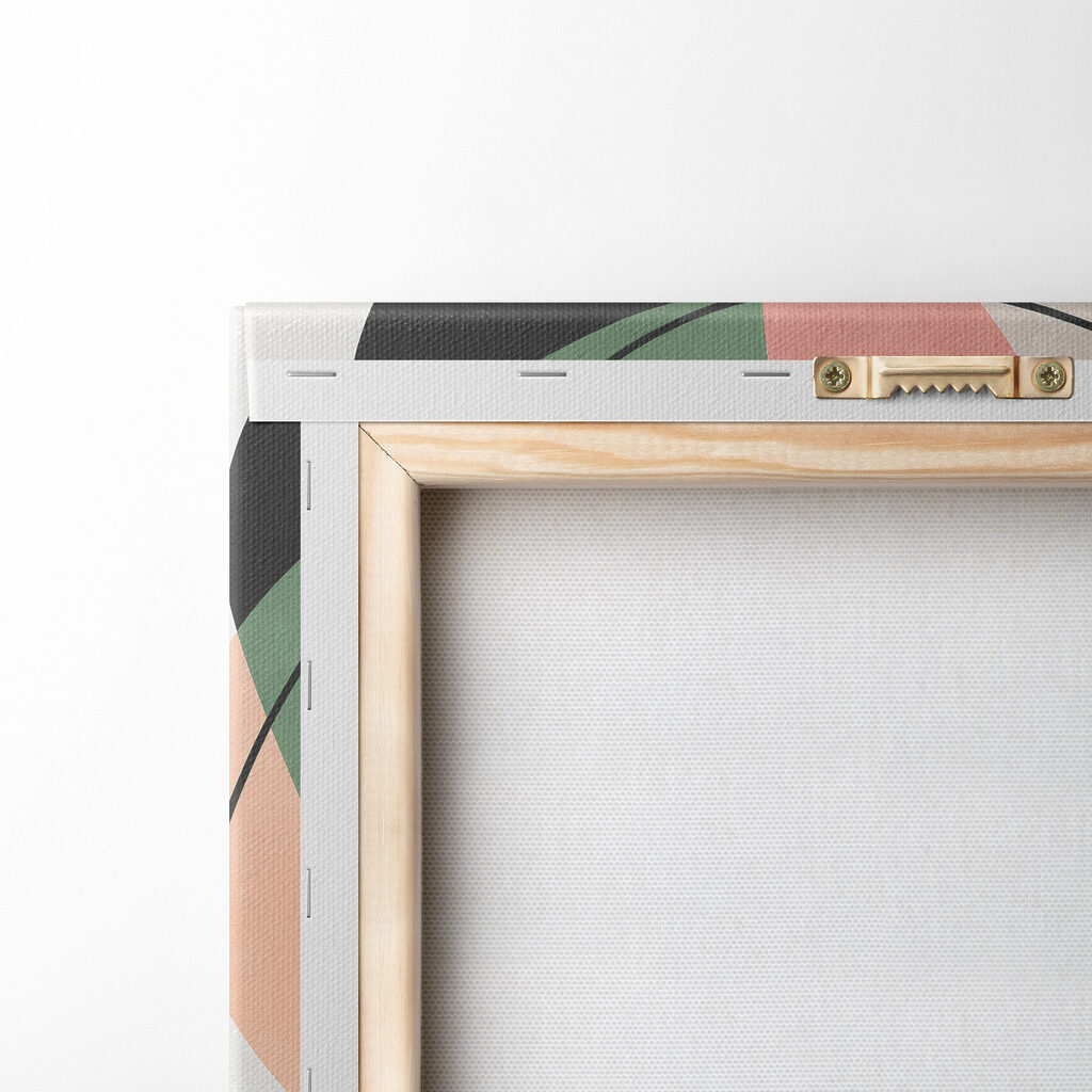 Abstract shapes in soft colors