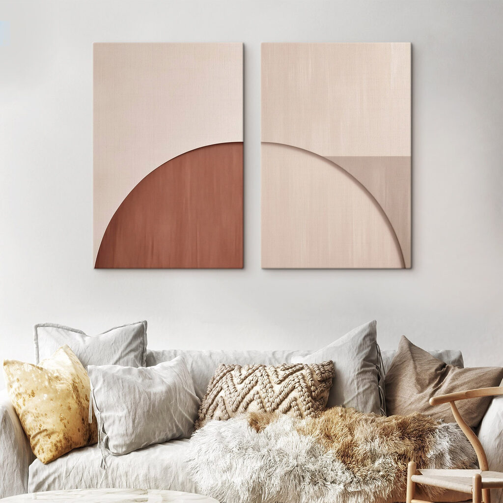 Soft hues blend in harmony Soft hues blend in harmony