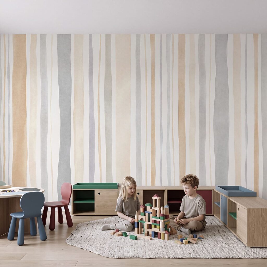 Fotótapéta Elegáns, semleges színű csíkok modern terekhez (Cikkszám: t01134) Fotótapéta Elegáns, semleges színű csíkok modern terekhez (Cikkszám: t01134)