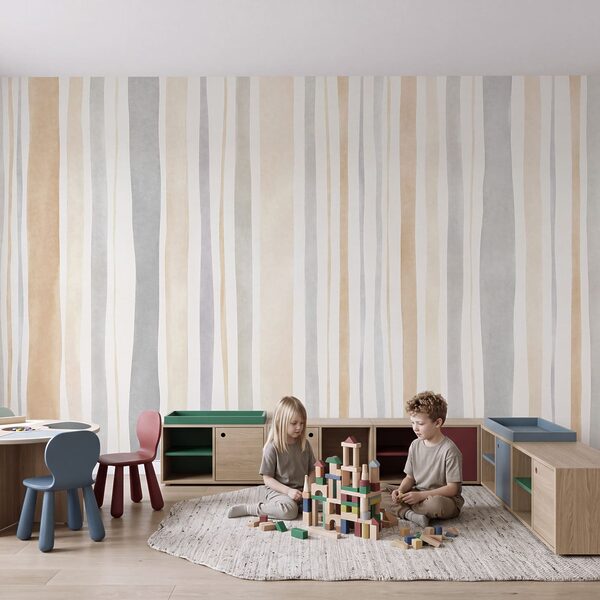Fotótapéta Elegáns, semleges színű csíkok modern terekhez (Cikkszám: t01134) Fotótapéta Elegáns, semleges színű csíkok modern terekhez (Cikkszám: t01134)